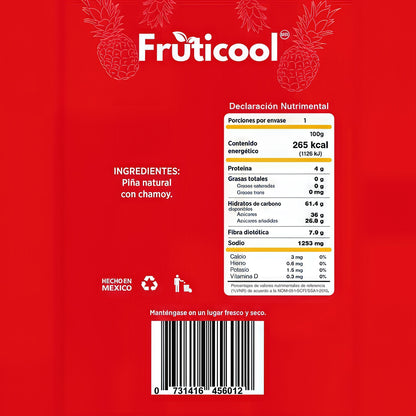 Piña Deshidratada Con Chamoy