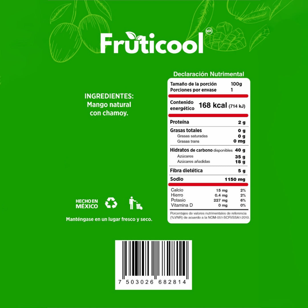 Mango Deshidratado Con Chamoy